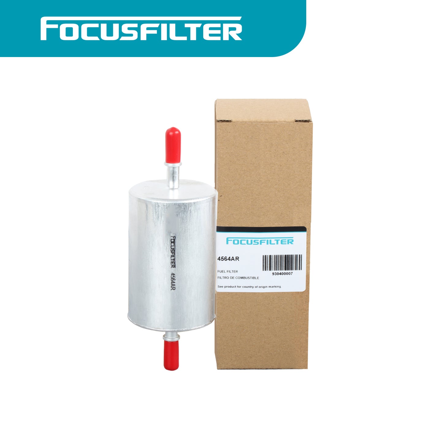 0450905316 Fuel Filter In Line With Clips Fits Fiat