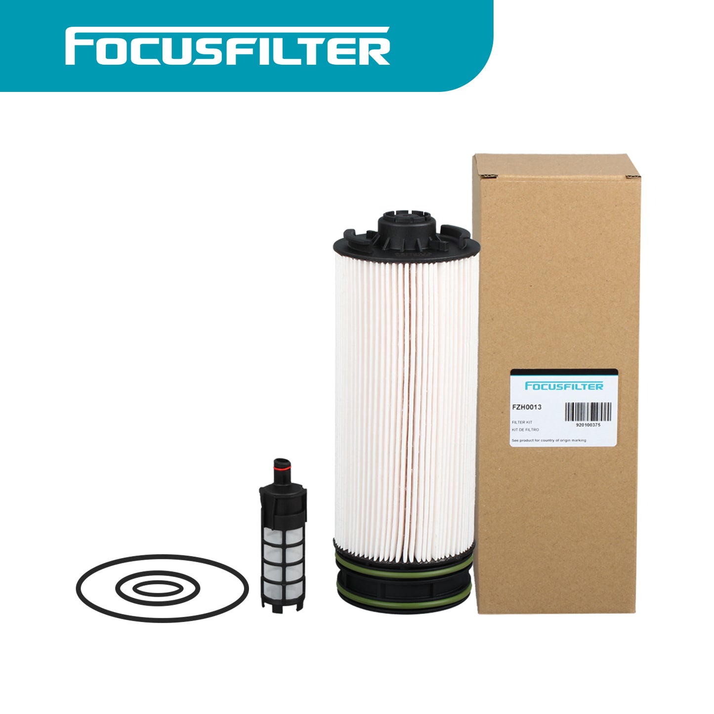 DDE A9360900651 Diesel Fuel Filter Insert Kit Compatible with Detroit Freightliner Replace A9360920605 A9360920201 M2 106 DD8 2021-108SD DD8 2021-114SD DD8 2021- PU 8025 PU 4001