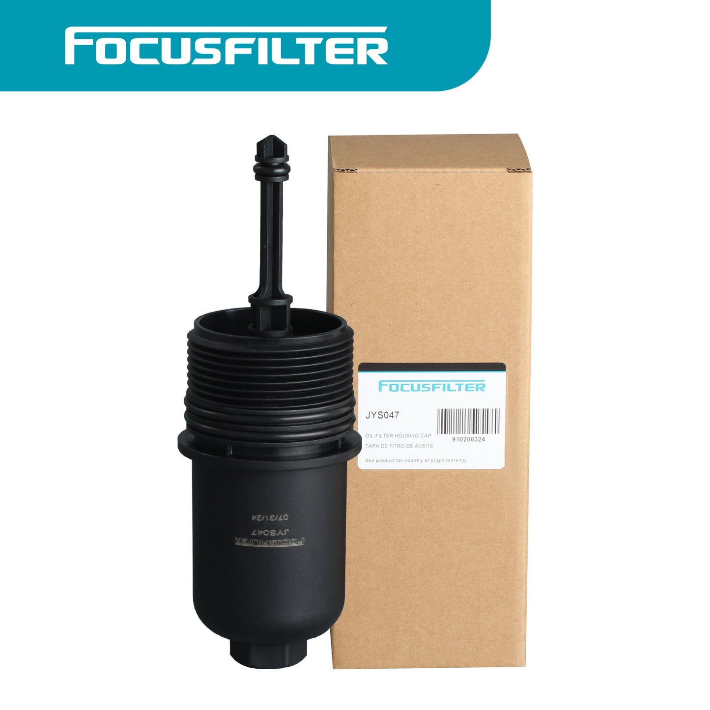 FT4Z-6A832-C Oil Filter Cap Cover For 2017-2020 Ford Fusion & 2015 2016 2017 2018 2019 2000 F150 2.7L V6