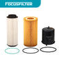 2277129 Fuel Water Separator Filter,1922496 Oil Filter,1948921 Oil Filter Replace 1852006PE 2133096 1872106 P550952 P550812 LF16233 Compatible with MX11 MX13 EPA13 Engine Peterbilt DAF Kenworth Truck