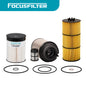 PF9908 P551063 A4720900651 Fuel Filter P551005 LF17511 P7505 Oil Filter P551011 FS19915 PF9804 Fuel Water Separator Filter Replace WF10103 LF17474 Compatible with DD13 DD15 DD16 Detroit Diesel Engine