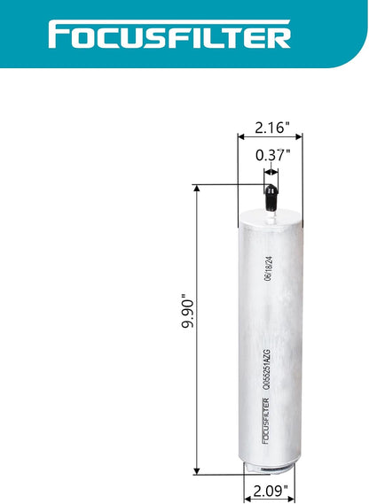 13327811227 13327811401 For BMW E70 F10 535d 535d xDrive X5 3.0 L6 Diesel Fuel Filter Replace M-ann WK 5002