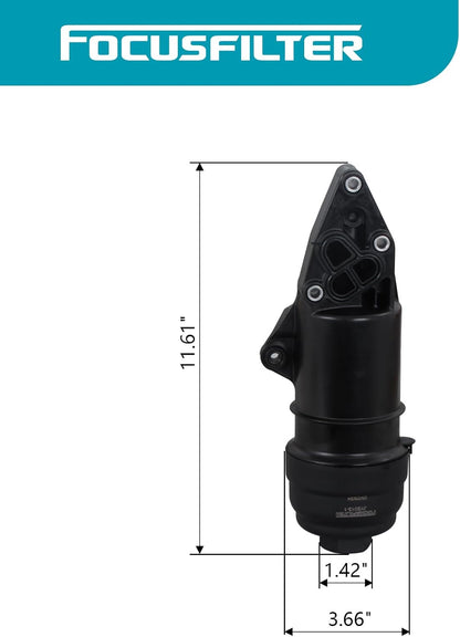 06E115405A 06E115405C 06E115405K Oil Filter Housing Cap Assembly Compatible with Audi A4 2005-2008, A4 Quattro 2005-2012, Q5, Q7, A5 Quattro, A6, A6 Quattro, A7 Quattro, A8