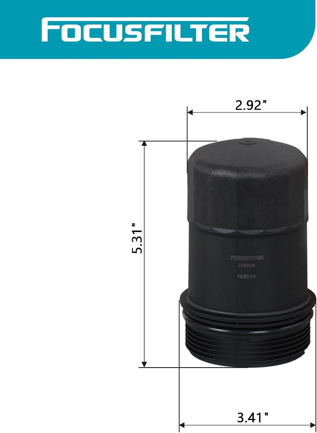 A2761800038 Oil Filter Housing Cap Compatible with Mercedes-Benz C300 C350 C400 Replace A2761800010 CAP9904