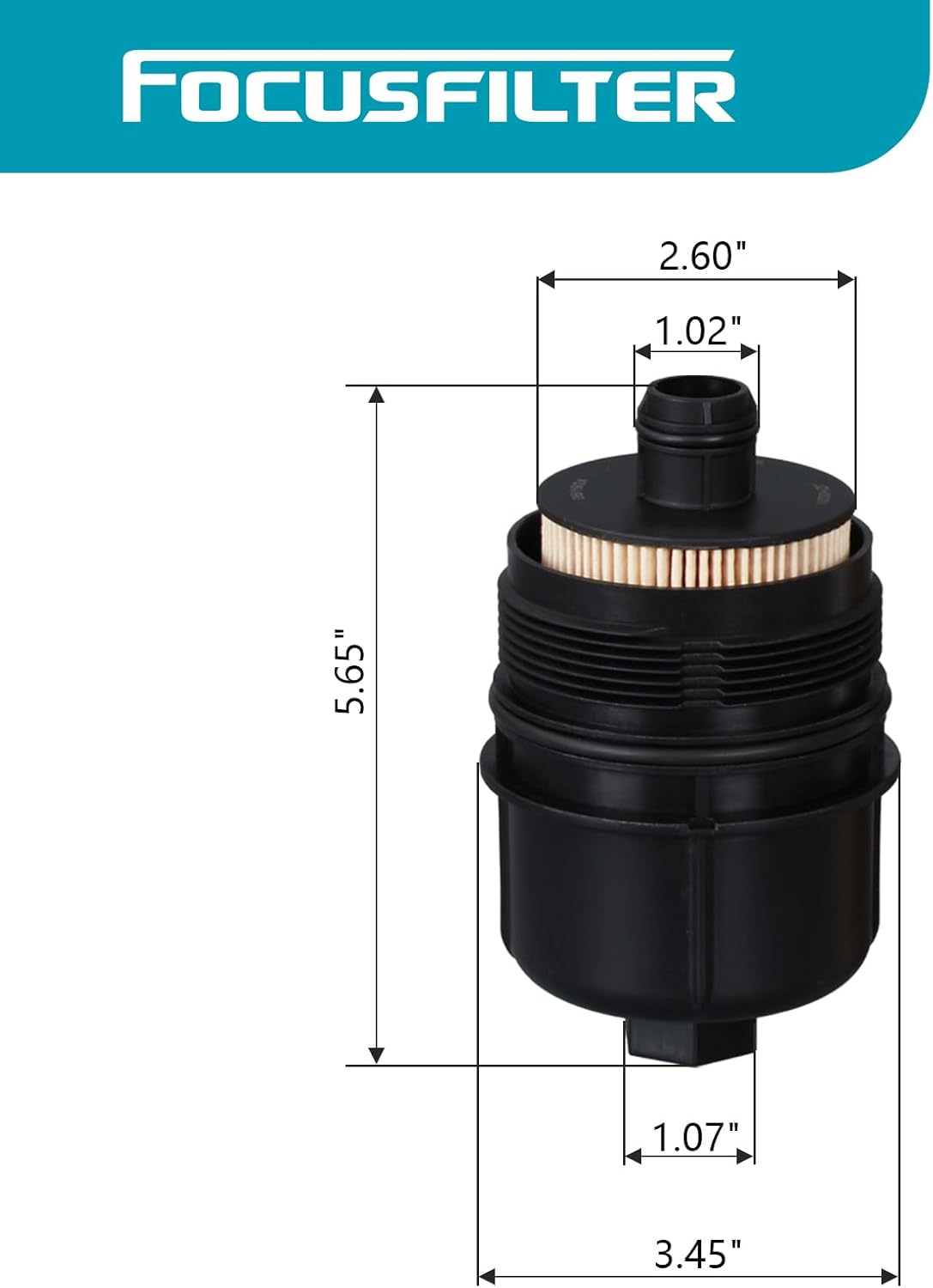 68507598AA Engine Oil Filter 68498720AA For Jeep 2020 2021 Wrangler JL,2021 Gladiator,2020 2021 2022 2023 Ram 1500 DT