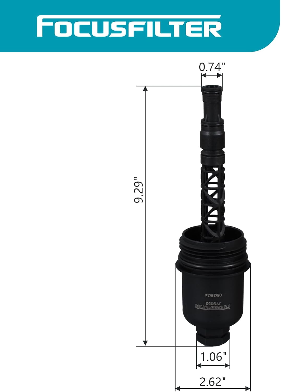 2711800338 Oil Filter Housing Cap Assembly Compatible with Mercedes-Benz S204 Series C250 2012-2015 Coupe, W204 Series C250 2012-2014 Sedan, R172 Series SLK250 2012-2015 Convertible, 1.8L