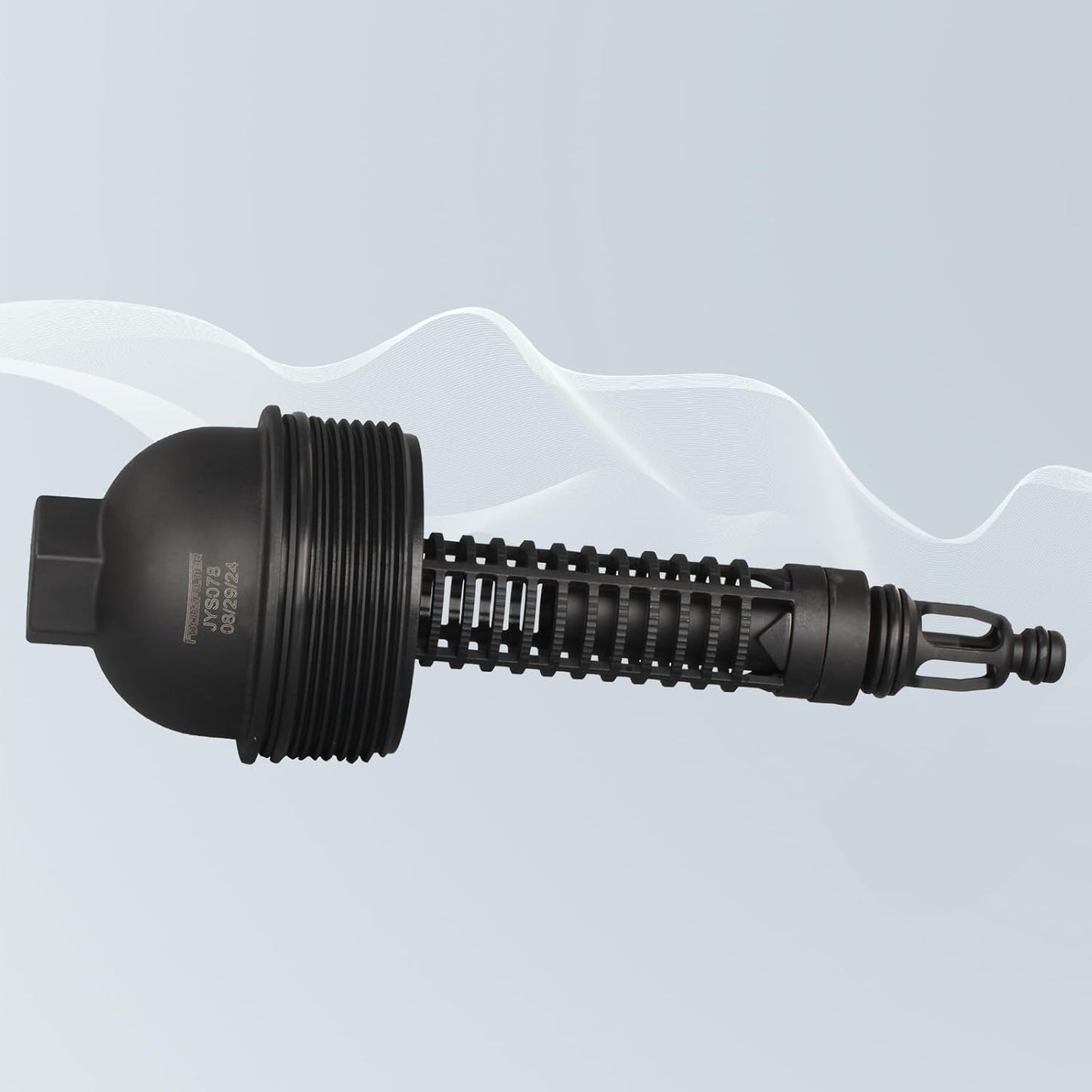 Oil Filter Housing Cap Assembly Compatible with BMW 335d 2009-2011, X5 2009-2013, 3.0L, Oil Filter Housing Cover, Replace# 11427789323