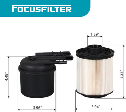 FD4626 Diesel Fuel Filter Replace 2017-2024 F650 F750 6.7L HC4Z-9N184-B