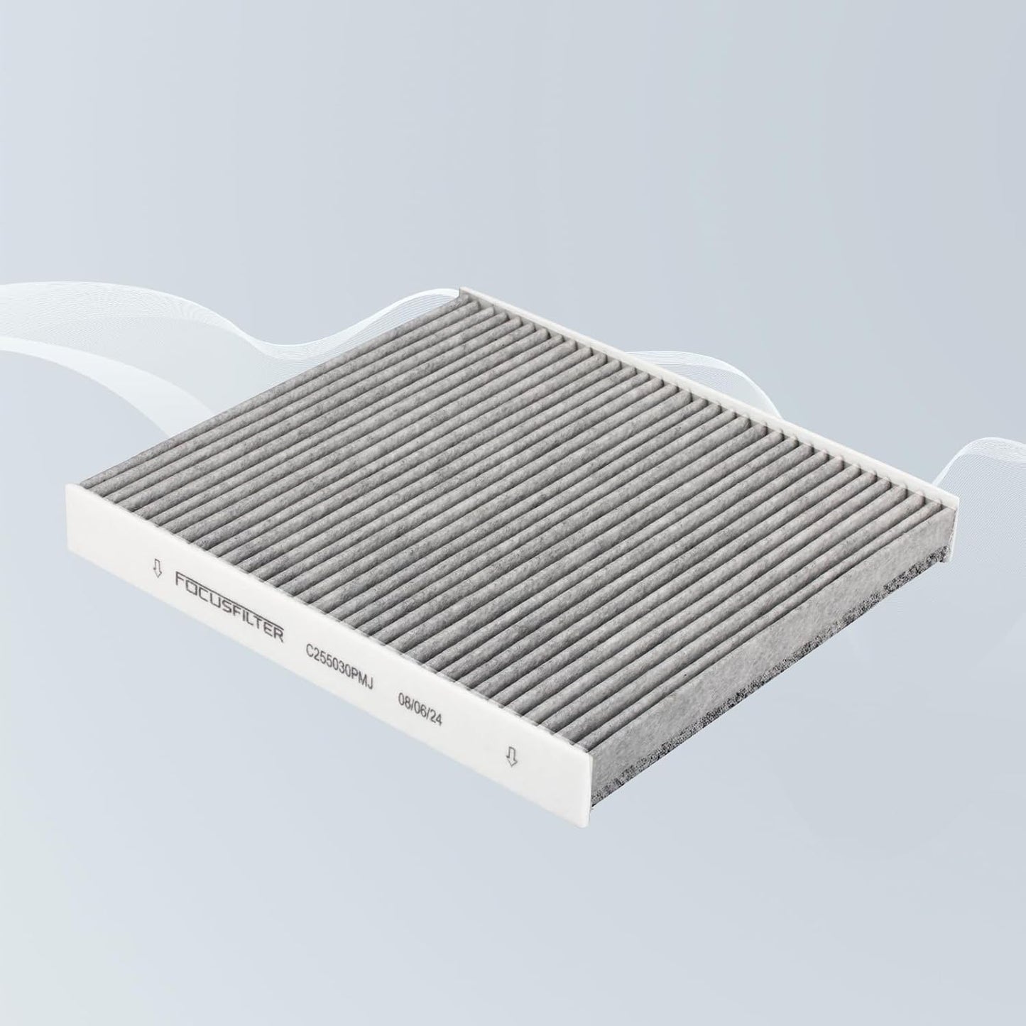 Replace CUK26009 5Q0819653 Cabain Air Filter Fits for Audi RS3, S3, A3, Q3, TT Quattro, Atlas, Golf, GTI, Jetta, Taos, Arteon, 2015-2020 2021 2022 2023 5Q0-819-653, CF11643, 5Q0-819-669