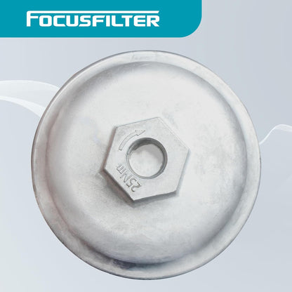 Engine Oil Filter Housing Cover Cap 12583470 for Camaro 3.6L 2010-2015 Metal Silver Tone