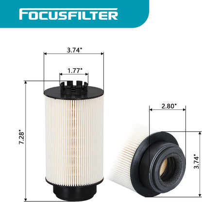 3004473C91, P550821 Fuel Filter Water Separator Compatible with International Maxxforce 11 & 13 Engine Replace 3762578, FS19869, PF7986, L7694F, 3004473C93, 33991, 3004473C92, 2517615C91, FS20087
