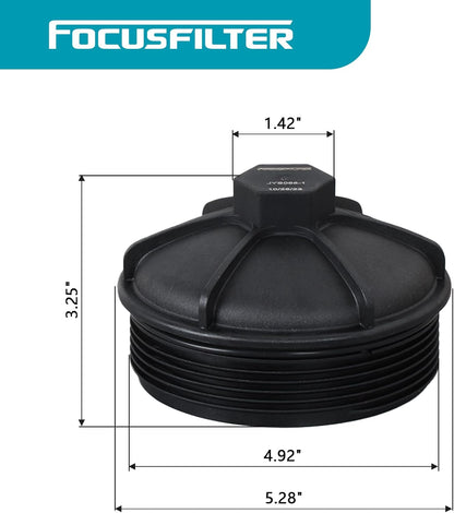 1427648 80656 Oil Filter Housing Cap Assembly Compatible with AUGER Replace 43.152