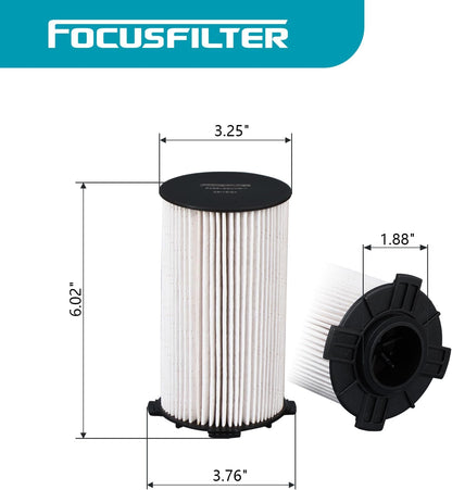 FF266 5335504 Fuel Filter Replace for 800154401 FF0026600 MX70026453 WF10590 FF73000 70026453 3698447 Compatible with IG11 IG12 ISB6.7/ISF3.8 2017,C280 ISB6.7 2015,180C 180T 180U ISBE4/5