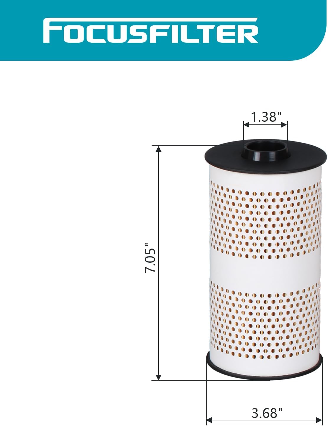 23521528 FF5369W 380087 85105574 Fuel Water Separator Filter Replacement for Freightliner Diesel Engine Trucks Replace L3578FN P550463 PF7680 23514049 with O-rings