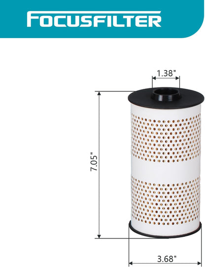 23521528 FF5369W 380087 85105574 Fuel Water Separator Filter Replacement for Freightliner Diesel Engine Trucks Replace L3578FN P550463 PF7680 23514049 with O-rings