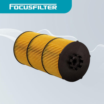 P551005 Oil/Lube Filter Compatible with Trucks & Buses 114SD 122SD Cascadia L6 Western Star Trucks 4700SB 4900FA Detroit Diesel Engine Replaces LF17511, A4731800909, A4721800509, A4721800109, P7505