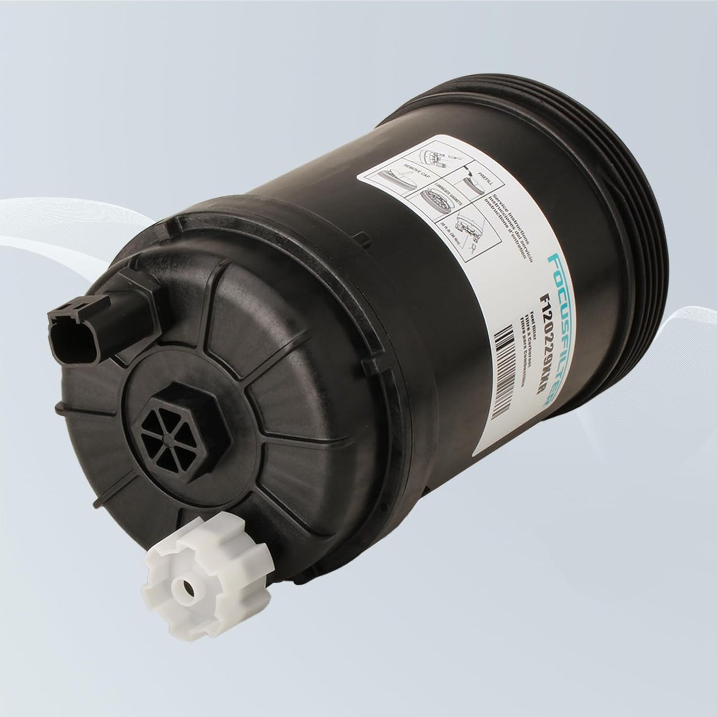 FS1098 LFF1098 5319680 5308722 FS20038 Fuel/Water Separator PCV Valve Compatible with FS1098 Cummins Freightliner Diesel Engine Filter for W100CFI W120CFI W130CFI ISB/QSB 6.7 ISL8.9 Series