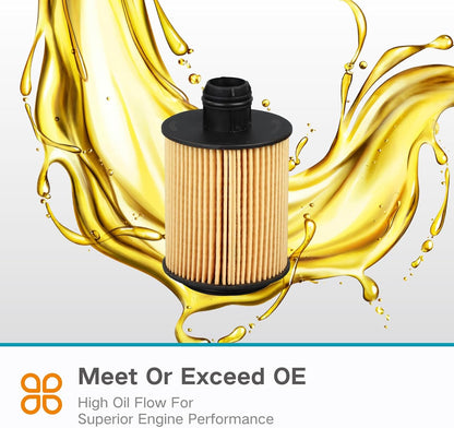 Oil Filter - Cartridge with gasket - E157H D227