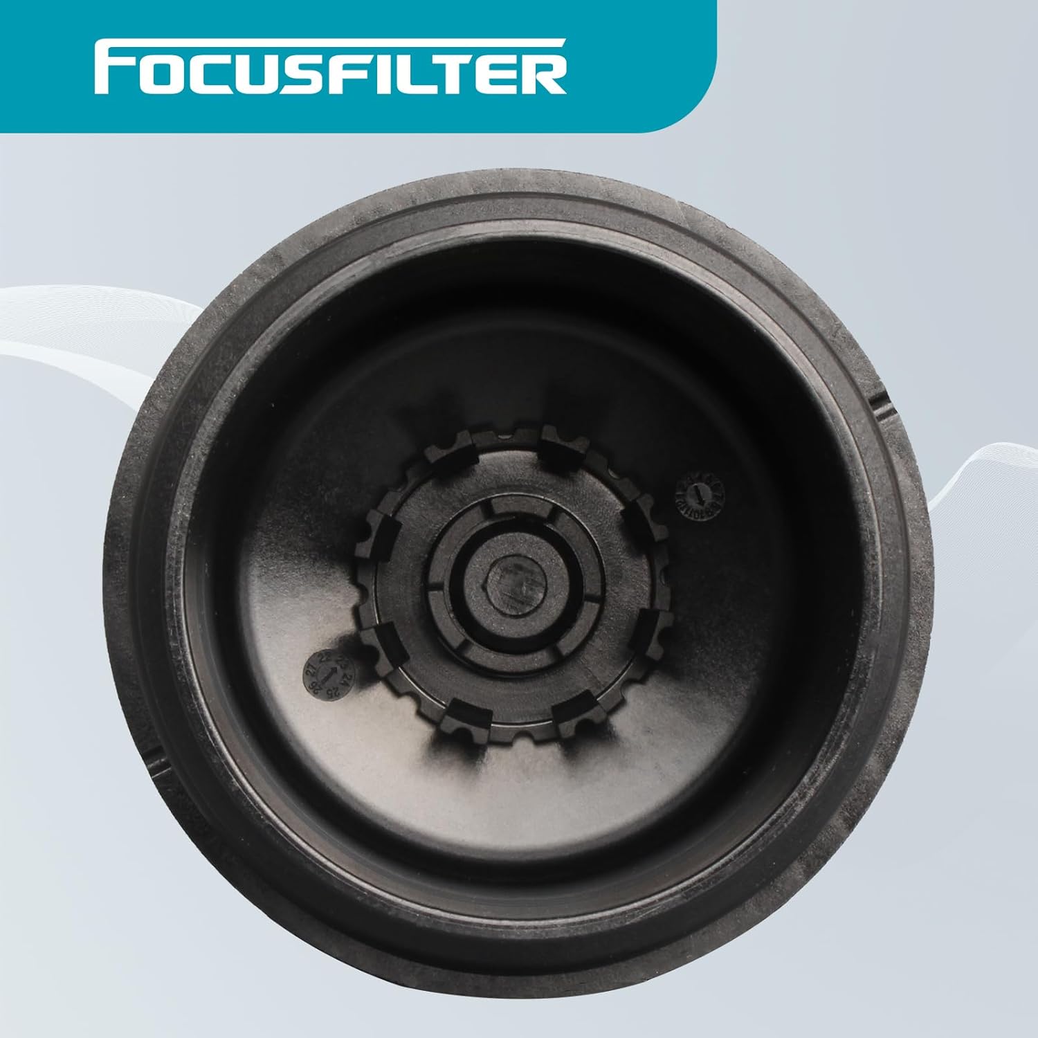 Engine Oil Filter Housing Cover Cap No.11428575907 for BMW X1 28i 2.0L 2016-2019 for BMW X2 2018-2019 Plastic Black