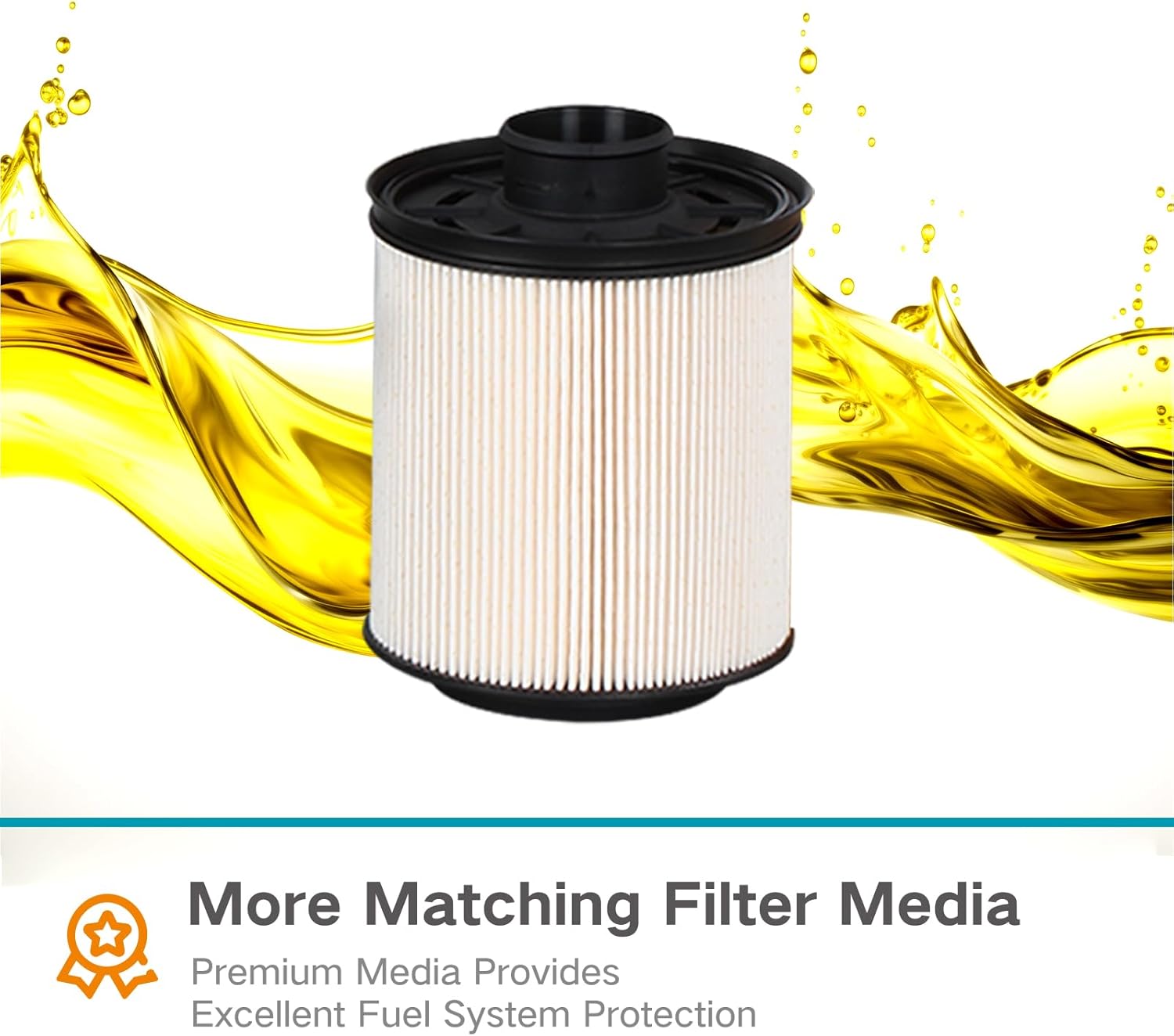 FD4626 Diesel Fuel Filter Replace 2017-2024 F650 F750 6.7L HC4Z-9N184-B