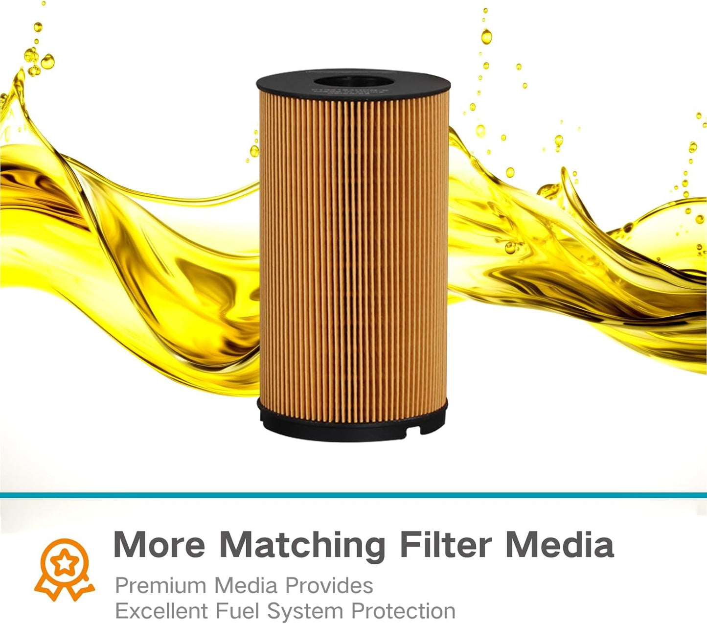 4040481C1 Fuel Filter Compatible with INTERNATIONAL LT625 RH613 Replace Luber Finer L7420F