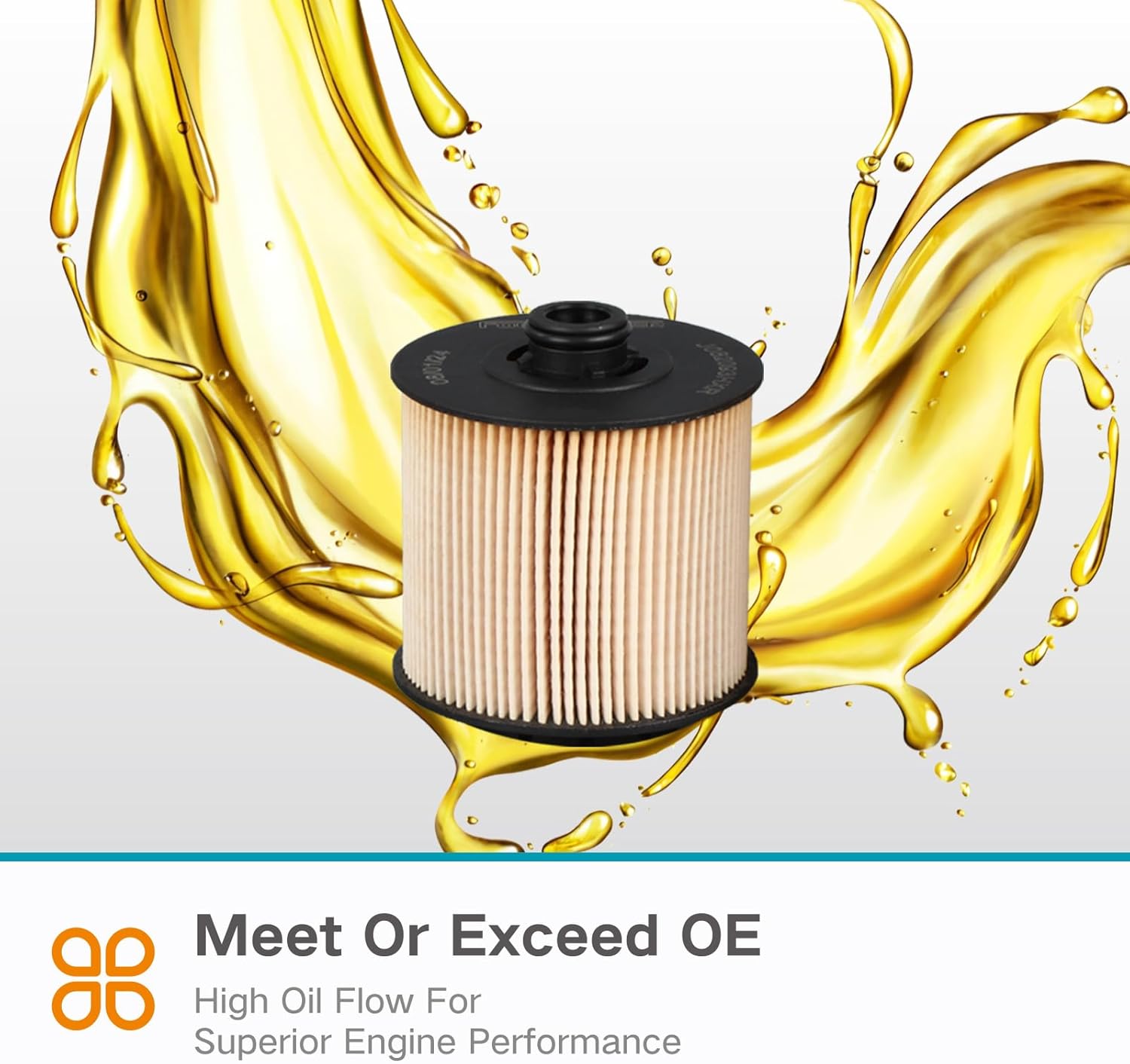 ADF122125 Oil Filter Compatible with X50 ICON BINRUI BINYUE BOYUE EMGRAND JIAJI LYNK & CO 01 02 03 06 5501660108