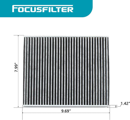 CUK 25 007 CF11920 Cabin Air Filter,Replacement For Ford C-Max, Escape, Focus, GT, Transit Connect/Lincoln MKC, PC6174, WP2097, 6043C
