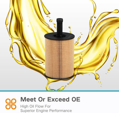 280901 Oil Filter Cartridge Genuine OEM Part Fits Quattroporte