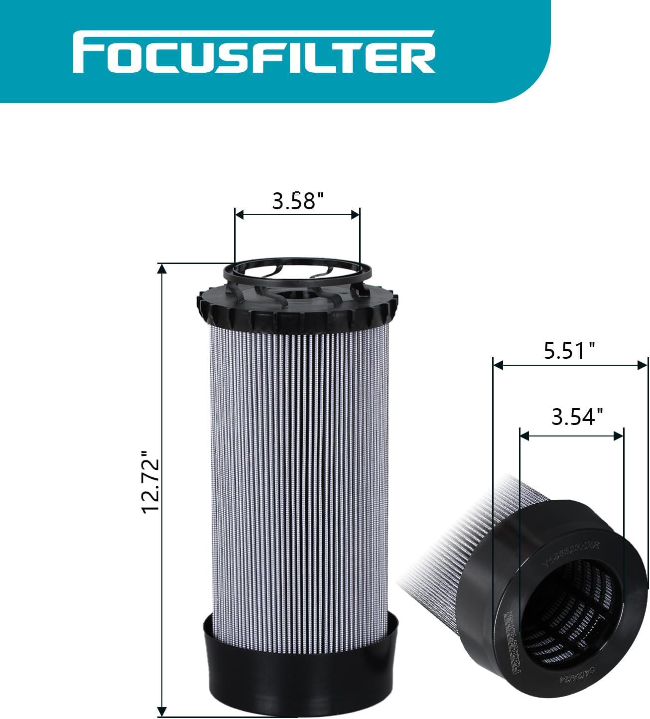 Hydraulic Filter for Ford T6 T7 Secondary Ref. Replace 87708150 47617638 47127431