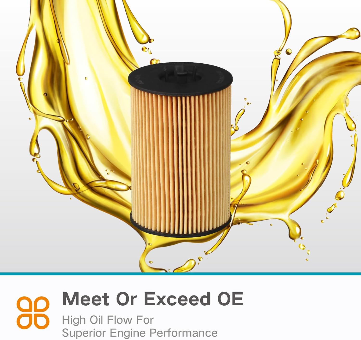 Fit for Volkswagen Genuine Engine Oil Filter Element 03N115562B