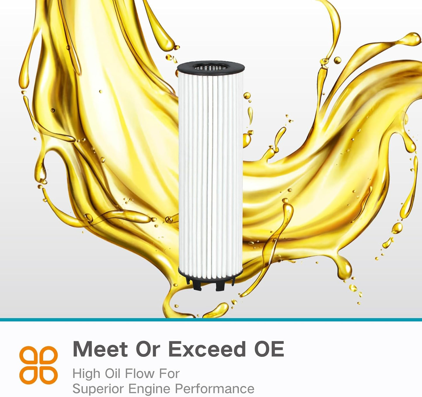 Car Oil Filter Kit A2541840600 Compatible W206 S206 C180 C200 C300 GLC200 300 1.5T 2.0T M254 Engine Oil Filters 2021- Now