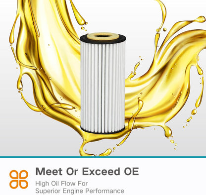 Oil Filter HU 6013 Z – Oil Filter Set with Gasket/Gasket Set – For Passenger Cars