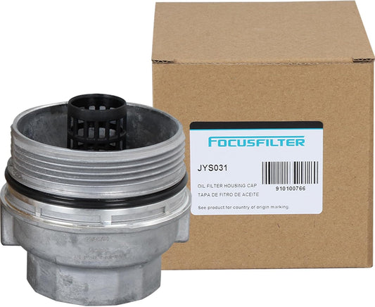 15620-31060 Oil Filter Housing Cap Compatible with Tundra Rav4 4Runner Camry Highlander Tacoma Avalon Sienna Venza L-exus RX350 Oil Filter Housing with Oil Plug Replace 1562031060 15643-31050
