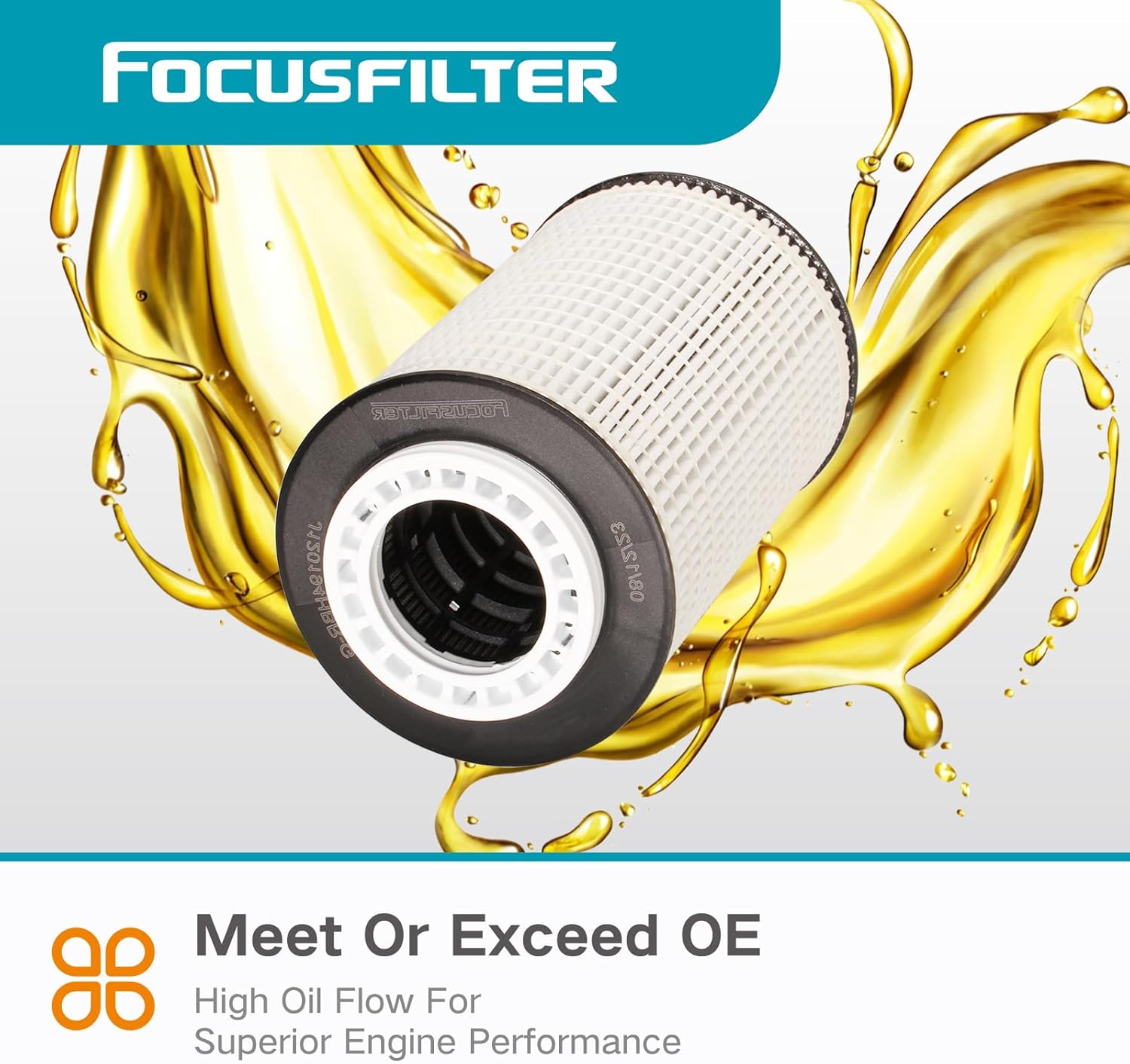 LF17549 Oil Filter Replacement for MaxxForce 11 and 13 Engines Replace 3809364 P551088 3007498C92