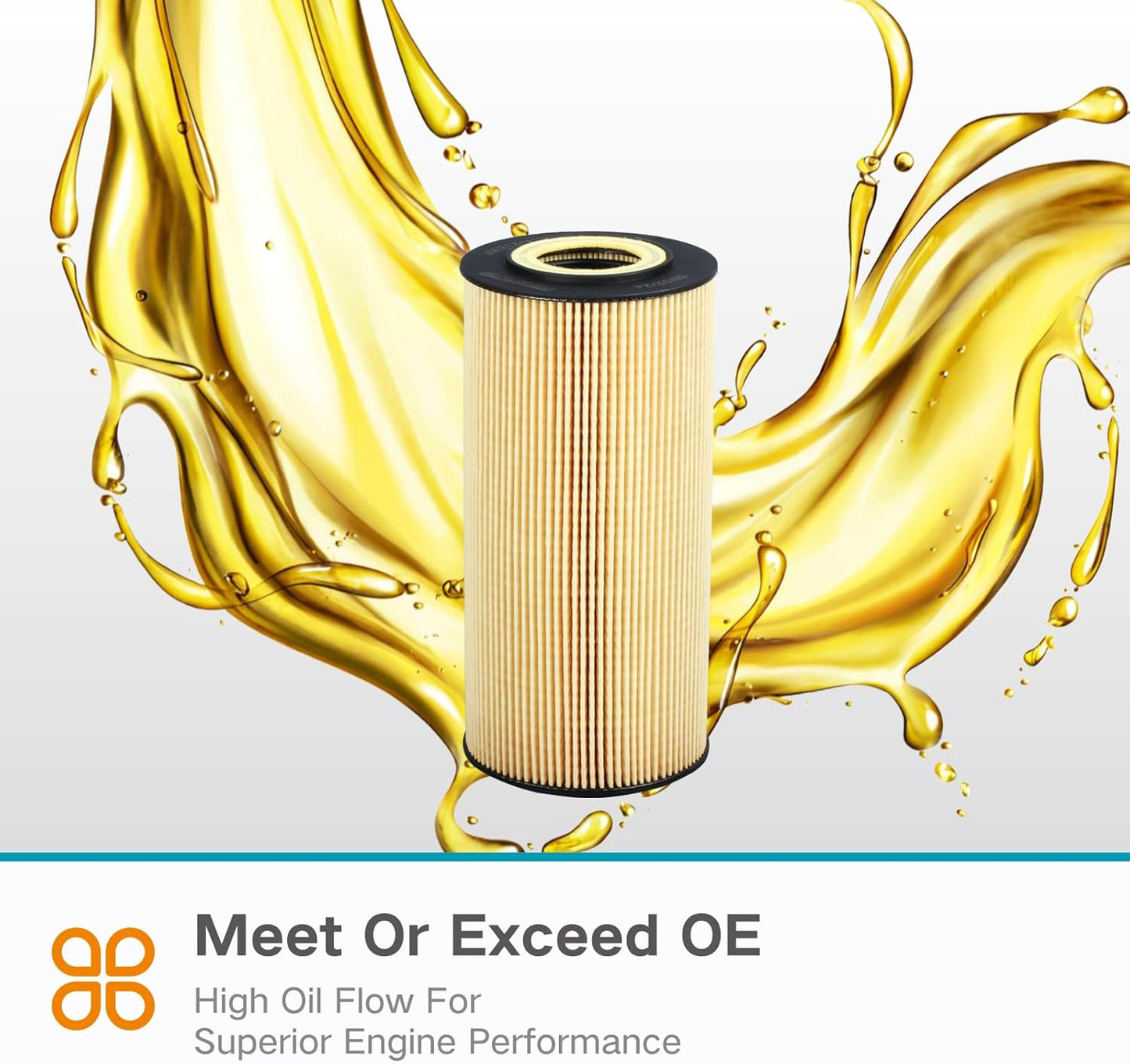 Oil Filter Cartridge For Mercedes C W202 E W124 W219 S Vito 638 Sprinter 903-