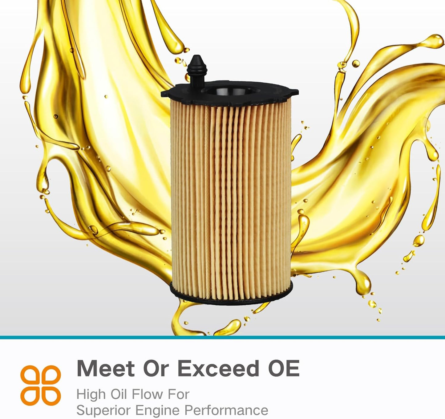 26320-3CAA0 Service Kit - Oil Filter / 263203CAA0 for select Hyundai Kia models/Replaces 263203CAA0ALT1 263203CAA0ALT2 263203CAA0ALT3 263203CAA0ALT4