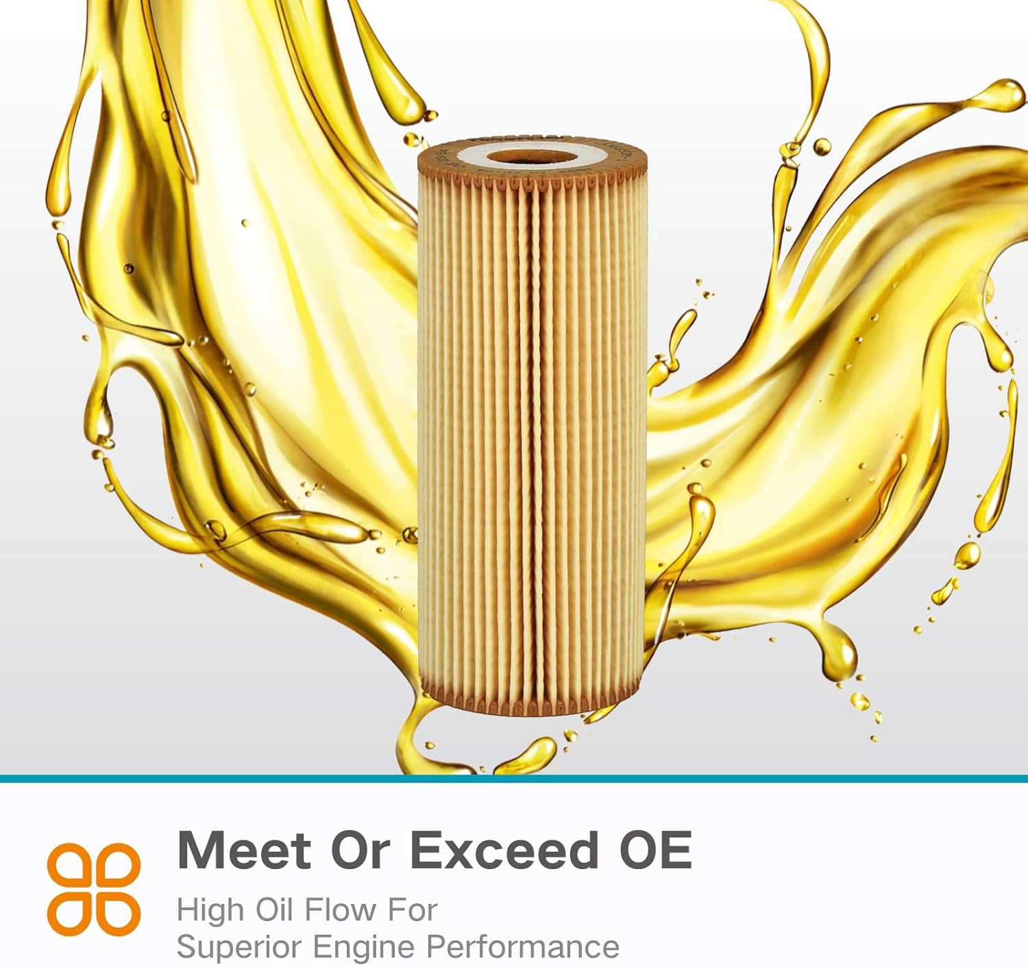 HU 726/2 X Metal-Free Oil Filter