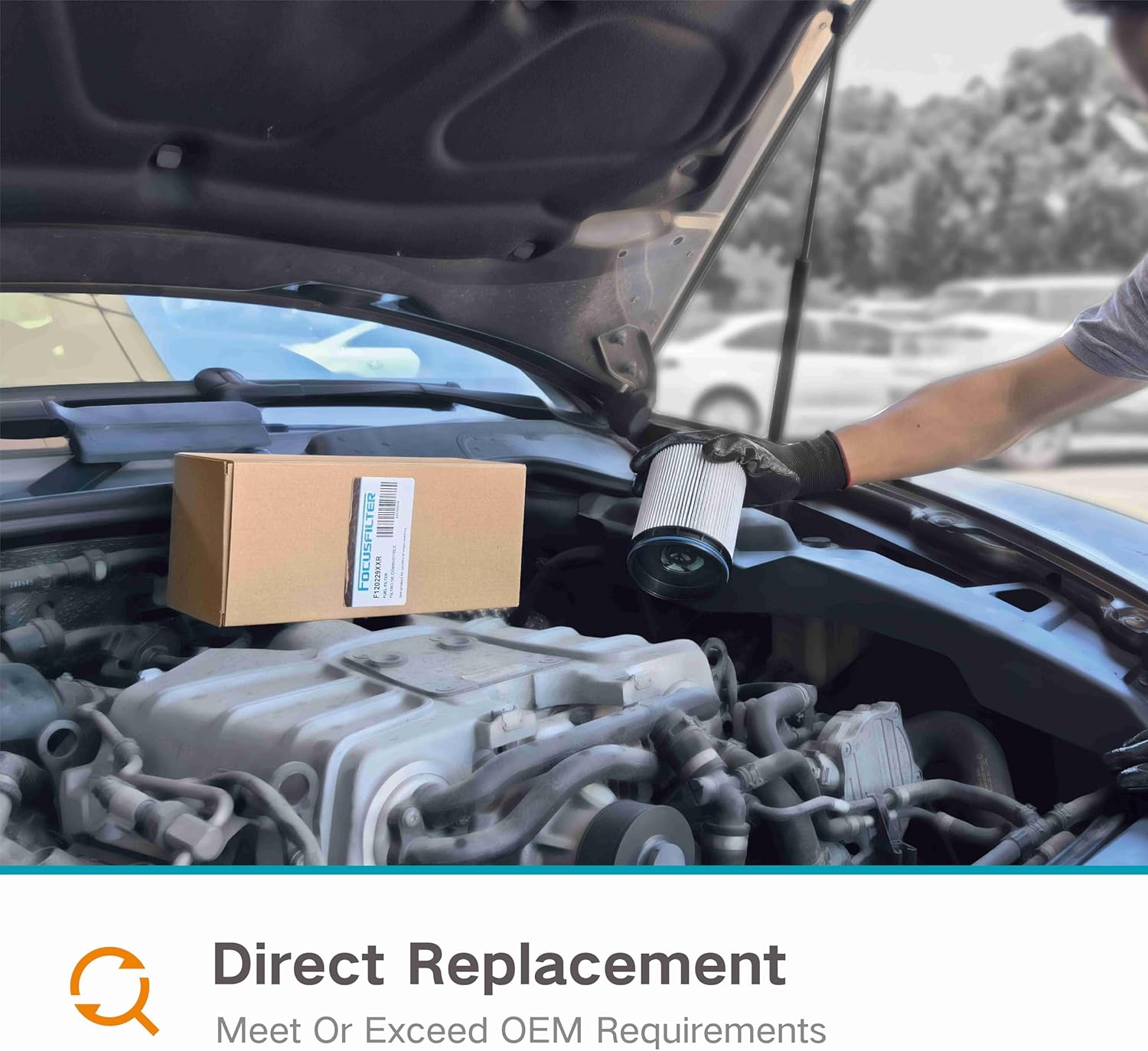 68157291AA 68436631AA Replace LuberFiner LK401DG Fuel Filter Kit