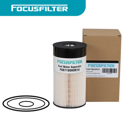 FS19624 FS19727 P551052 Fuel Filter Water Separator 10 micron Compatible with Cummins ISX ISM ISX15 X15 Engine Replaces PF7895 L5467FNXL 33727, P550796 6513468M1 4521197 5839FS19727