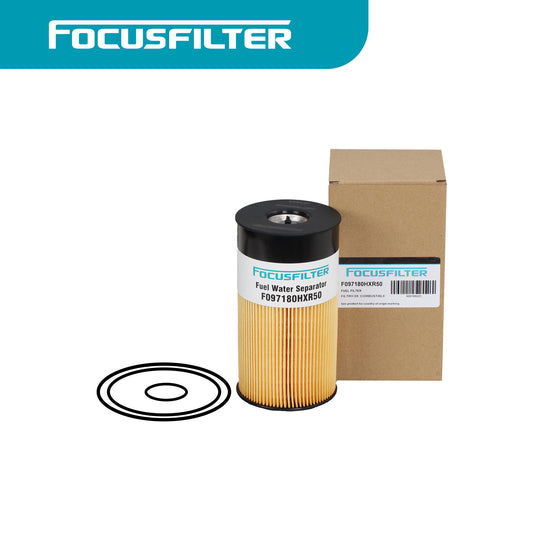 FS19729 P550737 FS550737 33657 Fuel Water Separator Filter 50 micron Compatible with Fleetguard Cummins Volvo Vnl Truck Replace PF2039 382116 382115 2586814C1 2191P550737 103865 8511406