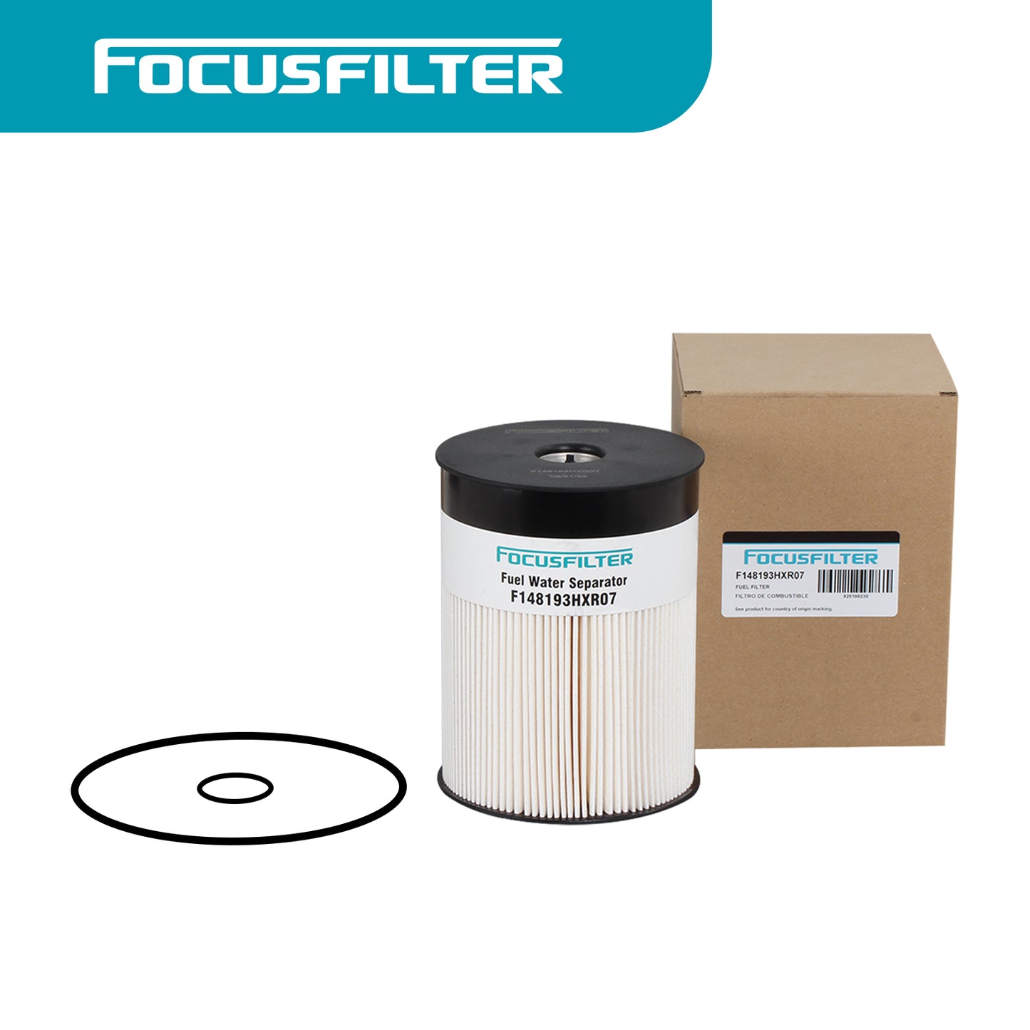 FS19915 Fuel Water Separator Filter Compatible with ISX15 Detroit Diesel DD13 DD15 DD16 Cascadia Replace A0000903651 A4720921205 P551011 PF9804 L9915F 33655 FS550854 CS11122 86655