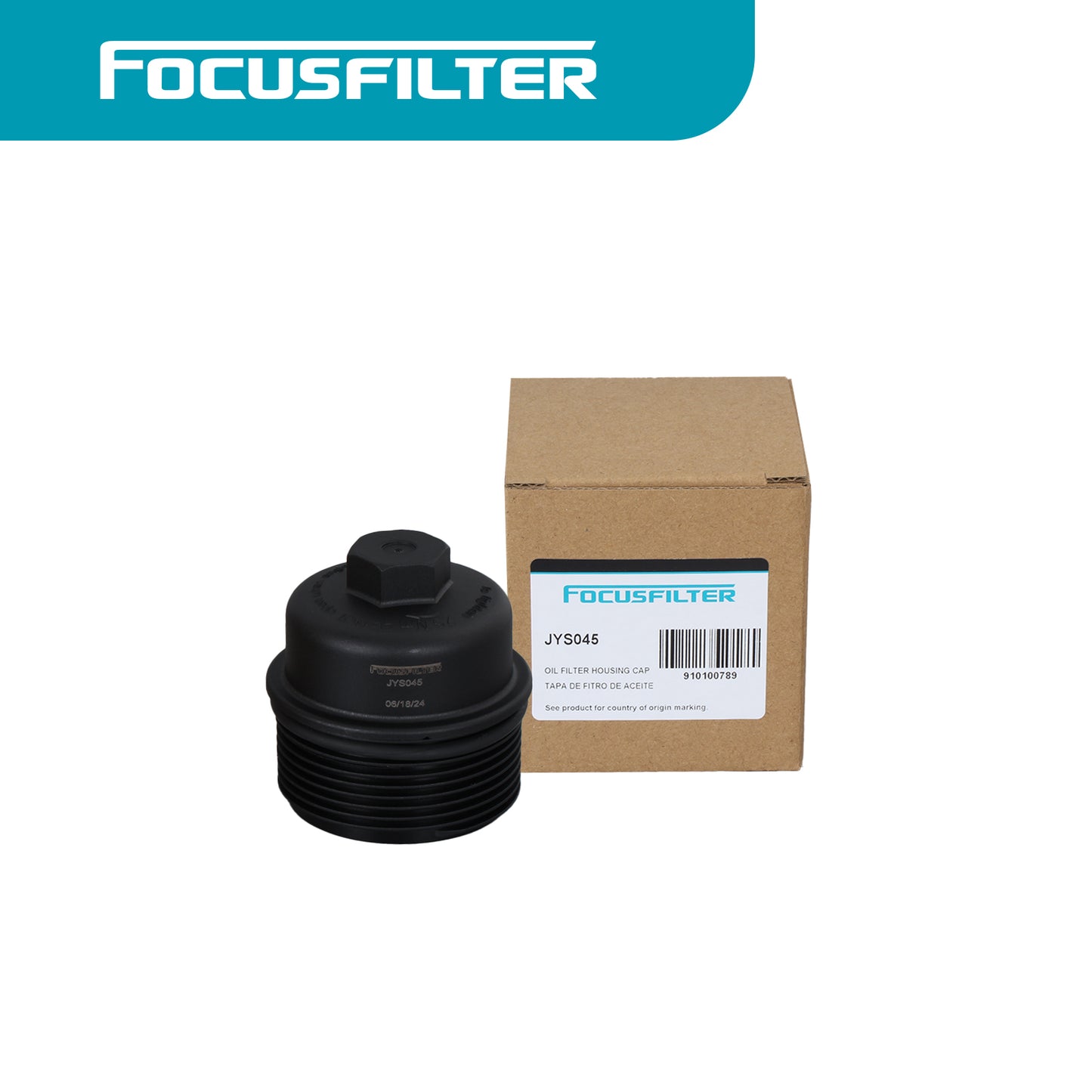 68079747AC Oil Filter Housing Cap For - 2011-2013 200, 300, Town & Country, Avenger Challenger Charger Durango Journey, Grand Caravan, Grand Cherokee, 2012-2013 Wrangler